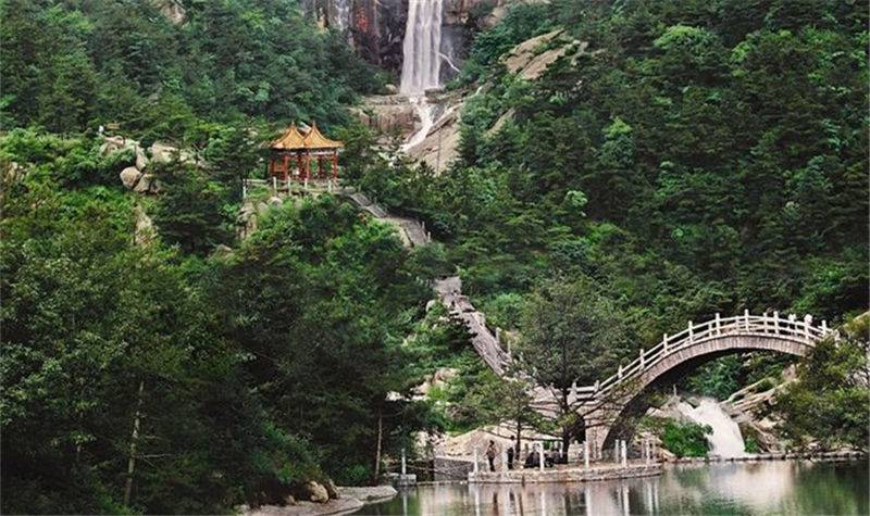 山东临沂沂蒙山云蒙景区蒙山国家森林公园