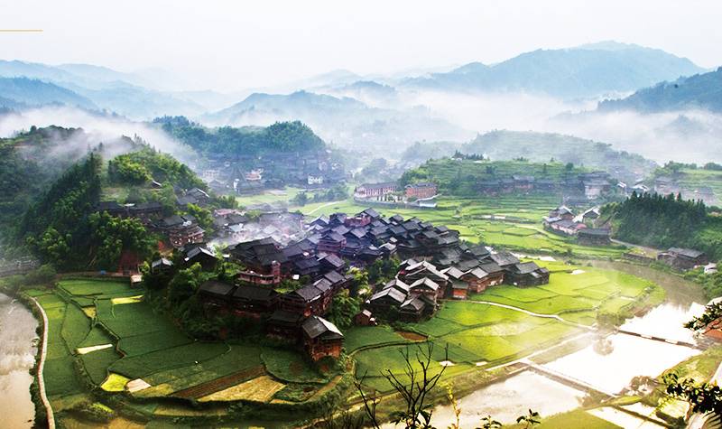 程阳八寨景区详情介绍南宁市—柳州市—融安县—三江县侗乡大道.